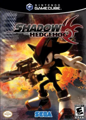 Shadow The Hedgehog box cover front